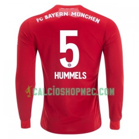 Bayern Monaco Mats Hummels 5 Maglia Prima 2019/2020 Manica Lunga